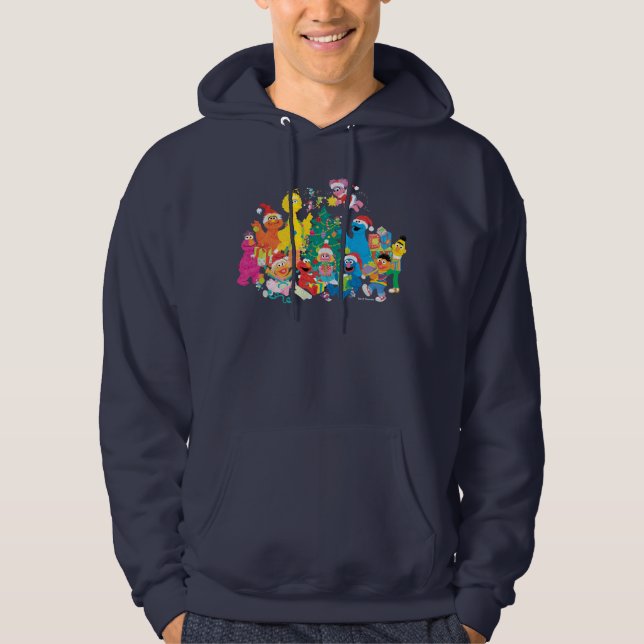 Sesamstraße | Weihnachten mit der ganzen Gang Hoodie (Vorderseite)