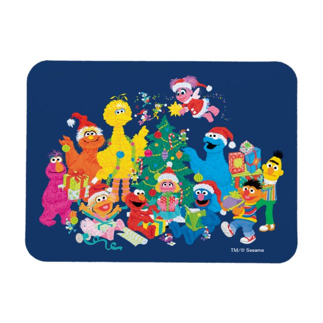 Sesamstraße | Weihnachten mit der ganzen Gang Magnet (Horizontal)