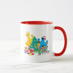 Sesamstraße Weihnachtsfeiern Tasse