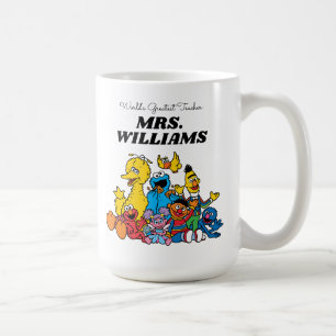 Sesamstraße Weltgrößter Lehrer Kaffeetasse