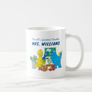 Sesamstraße   Weltgrößter Lehrer Kaffeetasse