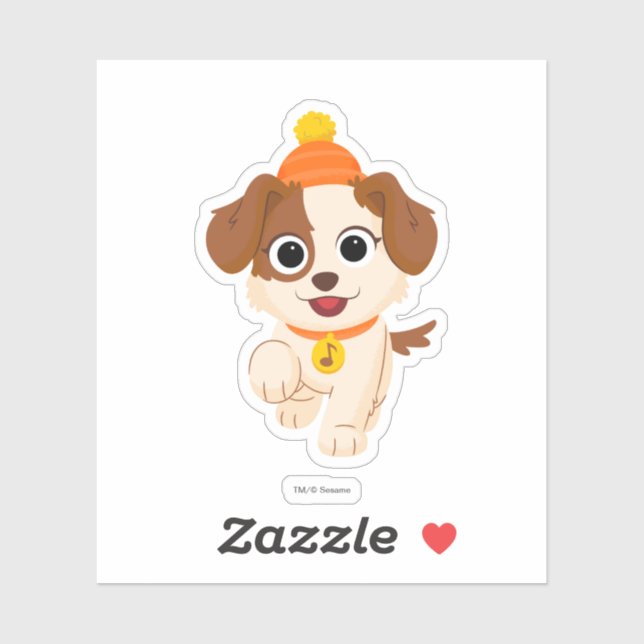 Sesamstraße | Winter Tango Aufkleber (Blatt)