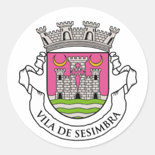 Sesimbra-Wappen - PORTUGAL Runder Aufkleber