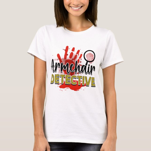 Sessel Detektiv T-Shirt (Vorderseite)