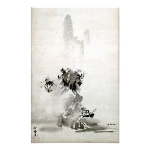Sesshu Toyo Haboku-Sansui Landschaftsposter Fotodruck