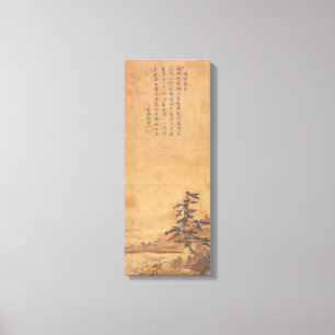 Sesshu Toyo Landschaft von vier Jahreszeiten - Leinwanddruck