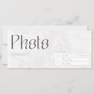 Session photo, Carte cadeau photo miniature,