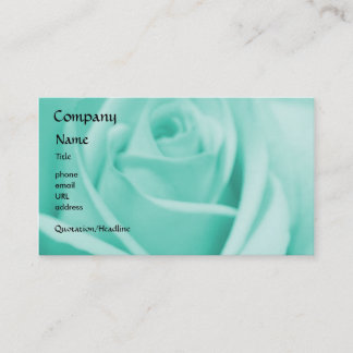 S'est levé - bleu - le modèle de carte de visite