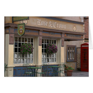 S'est levé et le Pub de couronne