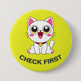 Set 2 - Cat Button - "Karo zuerst"
