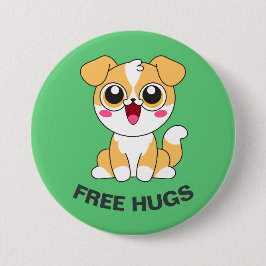 Set 2 - Hunde-Button - "Gratis-Hugs" Button