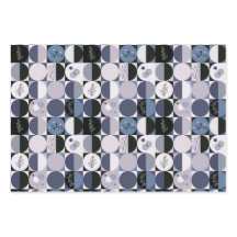 Set aus 3 Blatt abstrakt