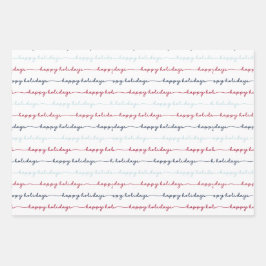 Set aus 3 einfachen Umschlagpapier Geschenkpapier Set