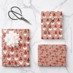 Set aus 3 Überziehpapier Geschenkpapier Set