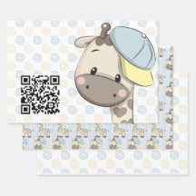 Set aus 3 Überziehpapier