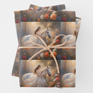 Set aus 3 Überziehpapier Geschenkpapier Set