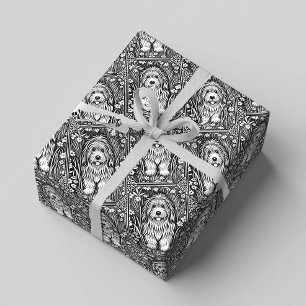 Set aus 3 Überziehpapier Geschenkpapier Set