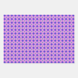 Set aus 3 Überziehpapier Geschenkpapier Set