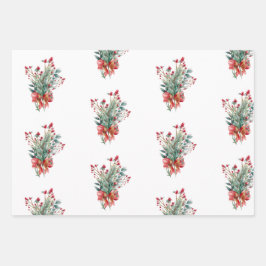 Set aus 3 Überziehpapier Geschenkpapier Set