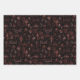 Set aus 3 Überziehpapier Geschenkpapier Set