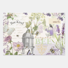 Set aus 3 Überziehpapier Geschenkpapier Set