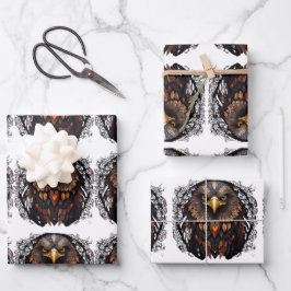 Set aus 3 Überziehpapier Geschenkpapier Set