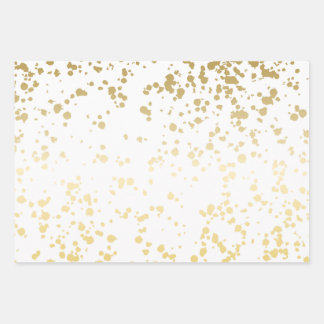 Set aus 3 Überziehpapier Geschenkpapier Set