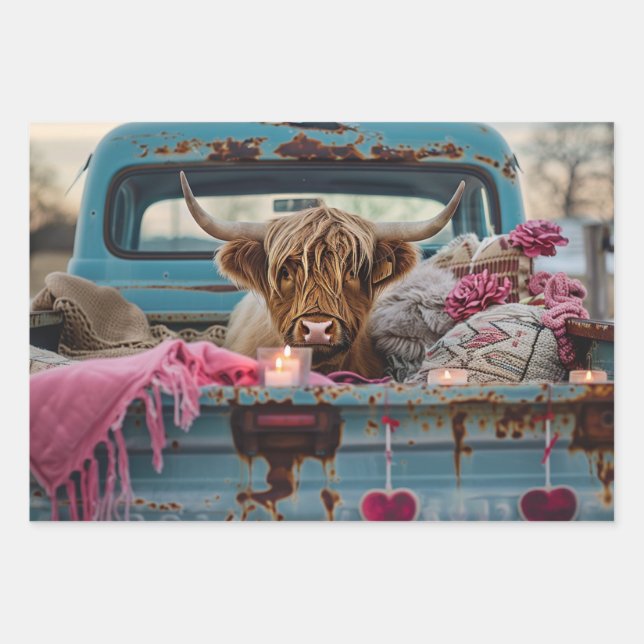 Set aus 3 Überziehpapier Geschenkpapier Set (Vorderseite)