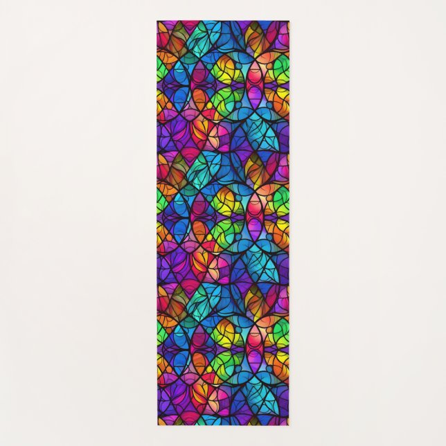 Set aus 3 Überziehpapier Yogamatte (Vorderseite)