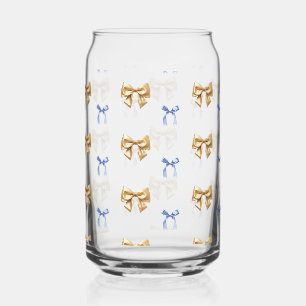 Set Bow Coquette Bleu et Or