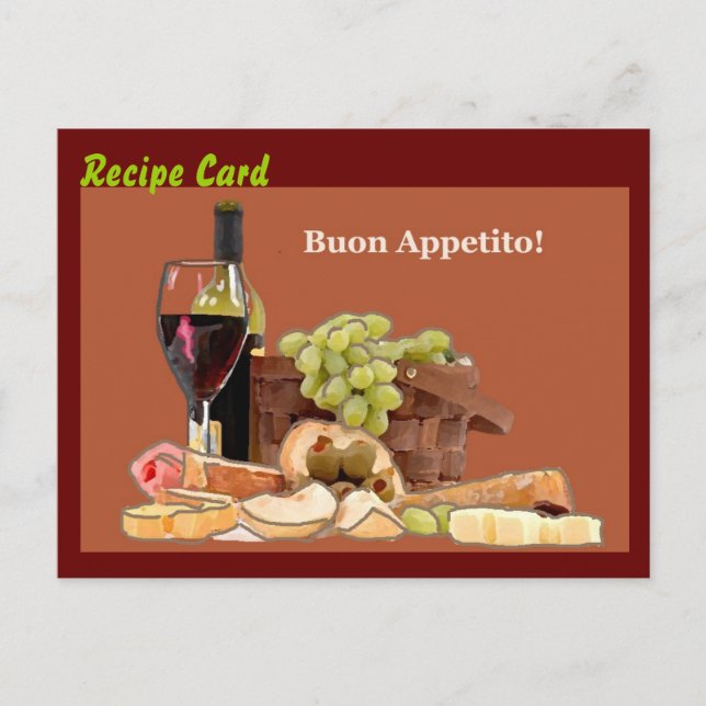 Set cadeau de carte à recette - Acheter l'entrée (Devant)
