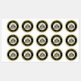 Set "Comb Honey Container Product Label" schneiden Etiketten