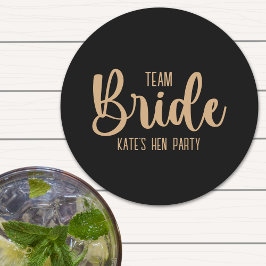 Set de etiquetas para alimentos y bebidas runder pappuntersetzer