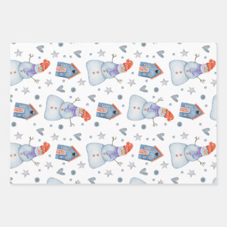 Set de hojas de papel de regalo geschenkpapier set