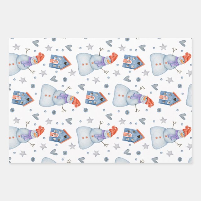 Set de hojas de papel de regalo geschenkpapier set (Vorderseite)