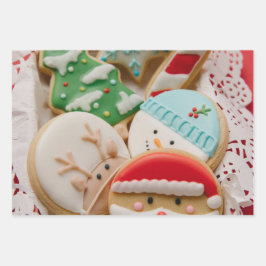 Set de hojas de papel de regalo Navidad Geschenkpapier Set
