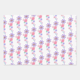 Set de hojas papel regal Primera Comunión CECILIA Geschenkpapier Set