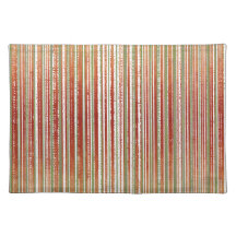 Motif rayé rouge, vert et blanc