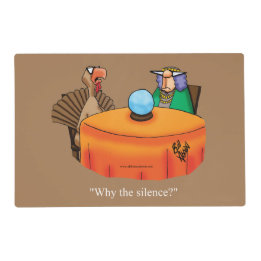Set De Table Stratifié Amusant Humour de Thanksgiving