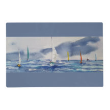 Jour nuageux des voiliers