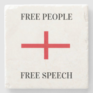 Set der Patriot-Untersetzer Steinuntersetzer