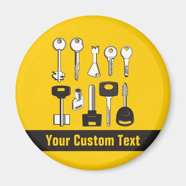 Set der Schlüssel Magnet (Vorne)