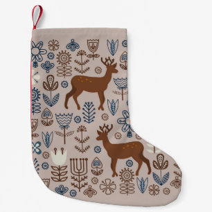 Set der skandinavischen Blume, Kleiner Weihnachtsstrumpf