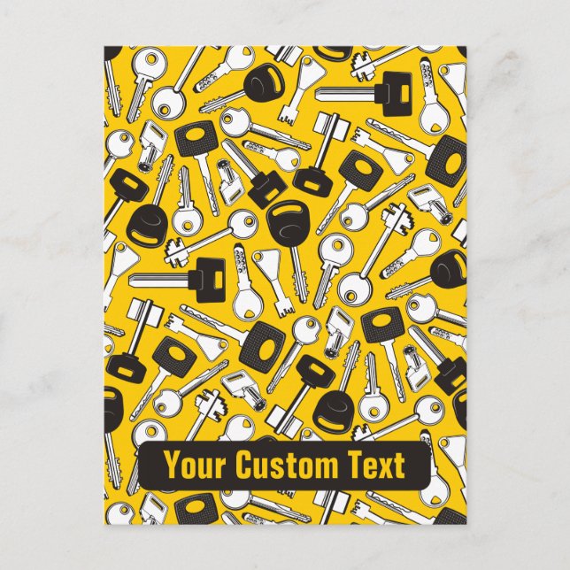 Set der Tastenhintergründe Postkarte (Vorderseite)