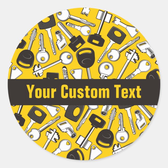 Set der Tastenhintergründe Runder Aufkleber (Vorderseite)