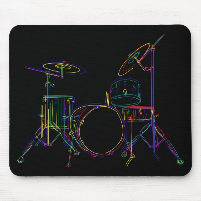 Set des Art Drum Mousepad (Vorne)