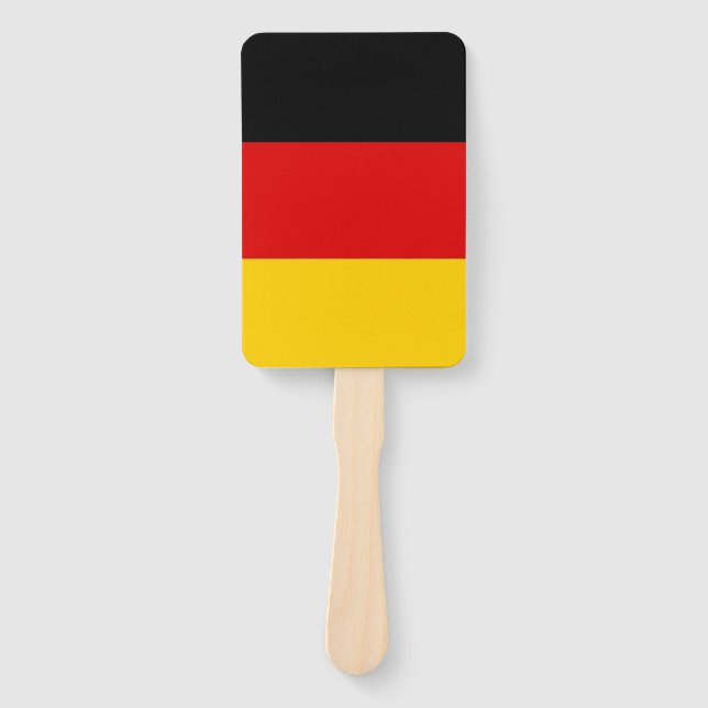 Set des Handgebläses mit deutscher Flagge Fächer (Vorderseite)