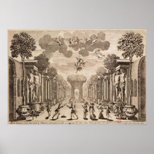 Set-Design "Andromede" Poster