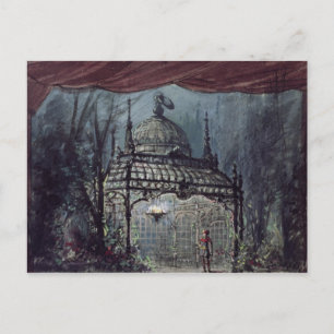 Set-Design für 'The Magic Flute' Postkarte