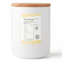 Set für das Honig-Lebensmittel-Label